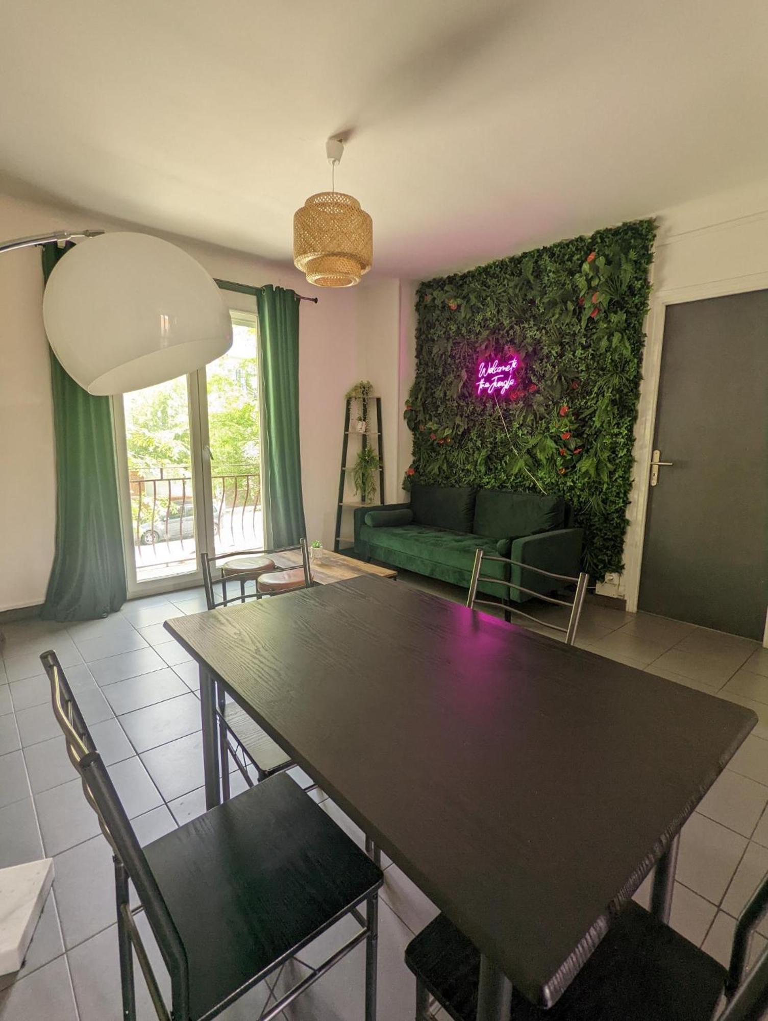 La Jungle Urbaine Avec Garage Prive & Climatisation Daire Perpignan Dış mekan fotoğraf
